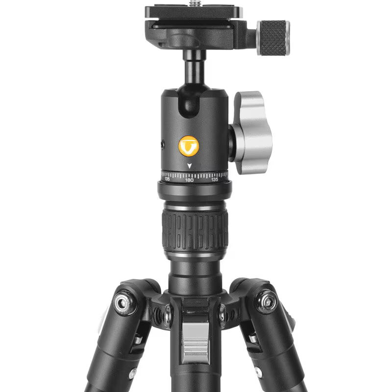 TV, Audio-Video si Foto - Aparate foto si accesorii - Accesorii foto si video - Trepiede - Trepied Vanguard VESTA GO 204AB, h max 138.5 cm, 3 unghiuri picioare, Aluminiu - Infinity.ro