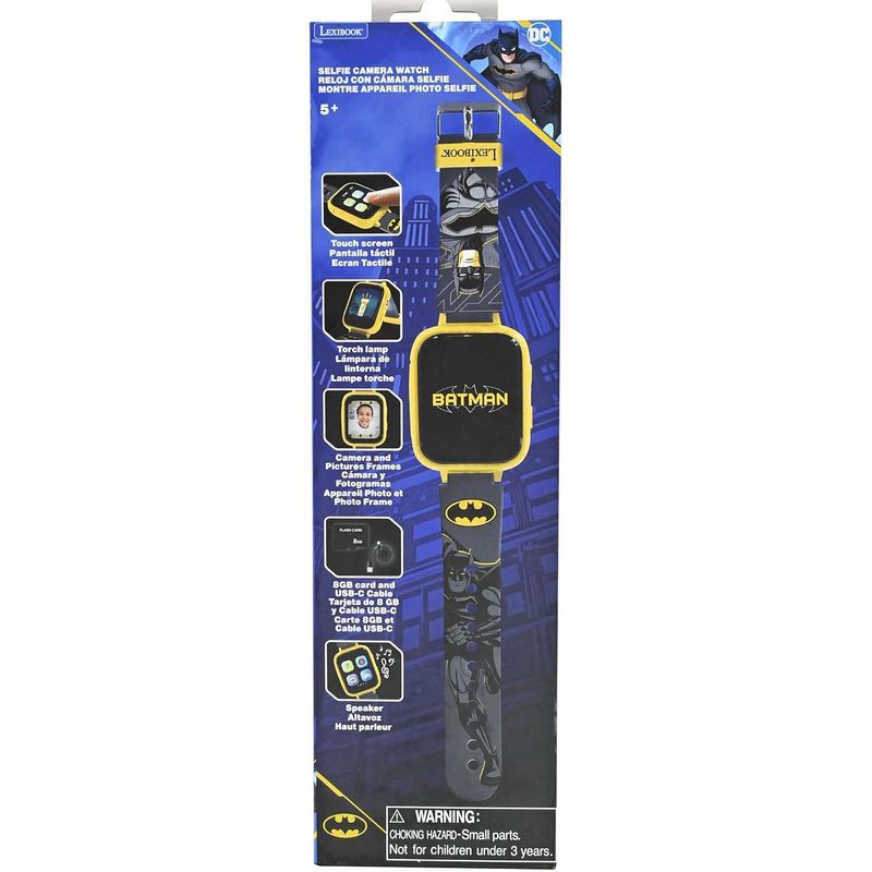 Jucarii, Copii si Bebe - Jucarii si jocuri - Jucarii & jocuri educative - Laptopuri, tablete si gadget-uri copii - Ceas cu aparat foto si camera video Lexibook - Batman - Infinity.ro