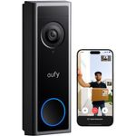 Casa si Gradina - Electrice - Accesorii electrice - Sonerii electrice - Sonerie video Eufy C31, WiFi, 2K FHD, Compatibil cu Homebase S380, Negru - Infinity.ro