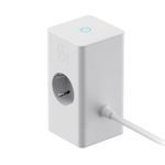 Casa si Gradina - Electrice - Accesorii electrice - Accesorii prize si intrerupatoare - Prelungitor Priza Shuko, USB, 2xType-C, 65W - Baseus (PSLR000602) - White - Infinity.ro
