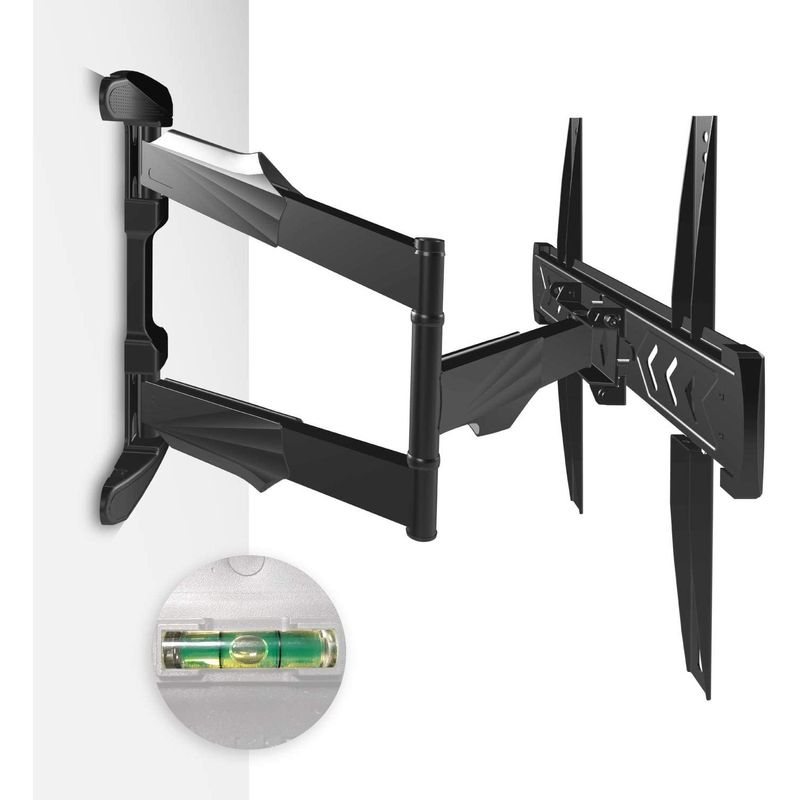 TV, Audio-Video si Foto - Accesorii TV si audio - Suporturi TV - Suport TV universal, NP47, Onkron, 40 "-75" inch, VESA 200x200-400x400 mm, Pivotant, Inclinat, Negru - Infinity.ro