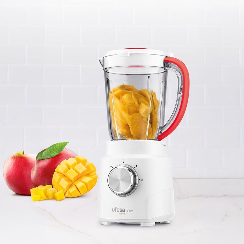 Electronice si Electrocasnice - Electrocasnice bucatarie - Mixere, tocatoare & roboti de bucatarie - Blendere si mini tocatoare - Blender Ufesa, 1,5 L, negru - Infinity.ro