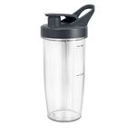 Electronice si Electrocasnice - Electrocasnice bucatarie - Mixere, tocatoare & roboti de bucatarie - Blendere si mini tocatoare - Blender UFESA Nutrishake 1200W, 2 Recipiente Sport, Lame Inox, Negru/Argintiu - Infinity.ro