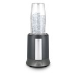 Electronice si Electrocasnice - Electrocasnice bucatarie - Mixere, tocatoare & roboti de bucatarie - Blendere si mini tocatoare - Blender UFESA Nutrishake 1200W, 2 Recipiente Sport, Lame Inox, Negru/Argintiu - Infinity.ro