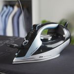 Electronice si Electrocasnice - Ingrijirea tesaturilor - Fiare de calcat - Fier de calcat Ufesa Aura Horizon, Talpa Ceramica Ultra-Alunecare, Jet de Abur 240g, 3450W, Negru - Infinity.ro
