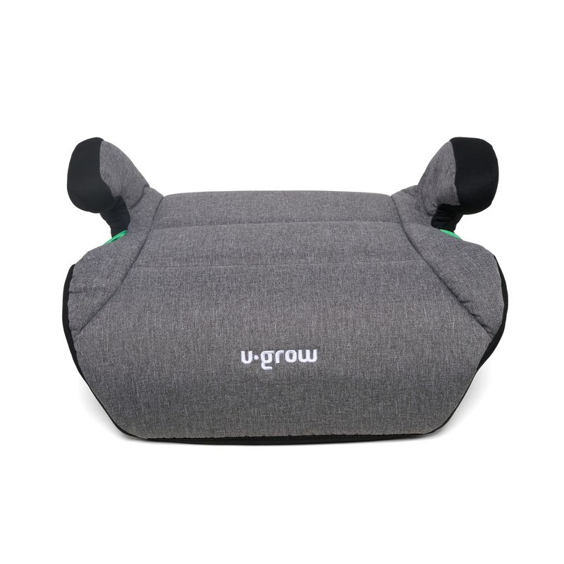 Jucarii, Copii si Bebe - Carucioare si articole de transport - Scaune auto copii - Inaltator auto pentru copii U-Grow, 125-150cm, certificat R129, fara isofix, gri/negru - Infinity.ro