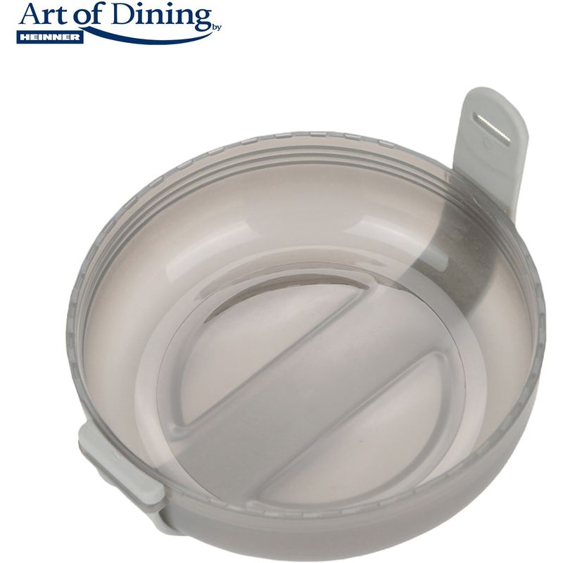 Casa si Gradina - Bucatarie si vesela - Organizare si depozitare bucatarie - Cutii alimentare - Caserola termica cu perete dublu Art of dining by Heinner Loca, inox, 600 ml, albastru - Infinity.ro