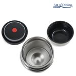 Casa si Gradina - Bucatarie si vesela - Organizare si depozitare bucatarie - Cutii alimentare - Caserola termica cu perete dublu Art of dining by Heinner, inox, 500 ml - Infinity.ro