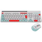 PC, gaming si accesorii - Periferice PC - Tastaturi - Set Tastatura + Mouse, Canyon, Alb - Infinity.ro