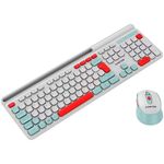 PC, gaming si accesorii - Periferice PC - Tastaturi - Set Tastatura + Mouse, Canyon, Alb - Infinity.ro
