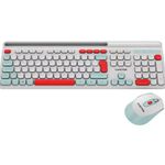 PC, gaming si accesorii - Periferice PC - Tastaturi - Set Tastatura + Mouse, Canyon, Alb - Infinity.ro