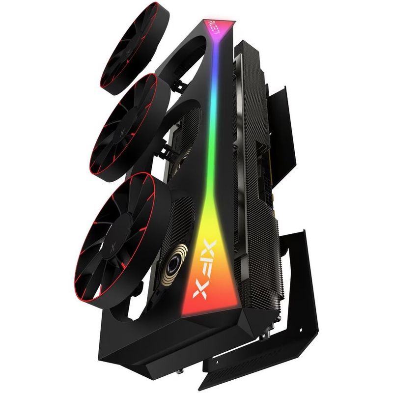 PC, gaming si accesorii - Componente PC - Componente - Placi video - Placa video XFX Mercury AMD Radeon RX 9070XT OC Magnetic Air Edition, 16GB GDDR6, 256-bit - Infinity.ro