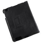 Laptop, Telefoane si Tablete - Tablete si accesorii tablete - Accesorii Tablete - Huse tablete - Husa dedicata Apple iPad 2 piele naturala neagra - Infinity.ro