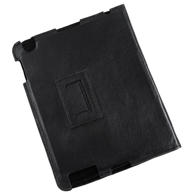 Laptop, Telefoane si Tablete - Tablete si accesorii tablete - Accesorii Tablete - Huse tablete - Husa dedicata Apple iPad 2 piele naturala neagra - Infinity.ro