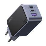 Laptop, Telefoane si Tablete - Telefoane mobile si accesorii - Accesorii Telefoane - Incarcatoare telefoane - Incarcator UGREEN Nexode Air 65W, 2x USB-C + USB-A, gri - Infinity.ro