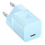 Laptop, Telefoane si Tablete - Telefoane mobile si accesorii - Accesorii Telefoane - Incarcatoare telefoane - INCARCATOR retea Baseus Mini, GaN5 Fast Charger 30W, 1 x USB Type-C 5V/3A,  albastru "CCGN070603" - 6932172624453 - Infinity.ro