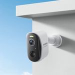 Casa si Gradina - Electrice - Smart Home - Camere de supraveghere - Camera Waterproof de Supraveghere Exterior, 2K, 16GB, 2x Camera Kit - Baseus N1 (S0TW002131) - White - Infinity.ro