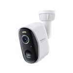Casa si Gradina - Electrice - Smart Home - Camere de supraveghere - Camera Waterproof de Supraveghere Exterior, 2K, 16GB, 2x Camera Kit - Baseus N1 (S0TW002131) - White - Infinity.ro