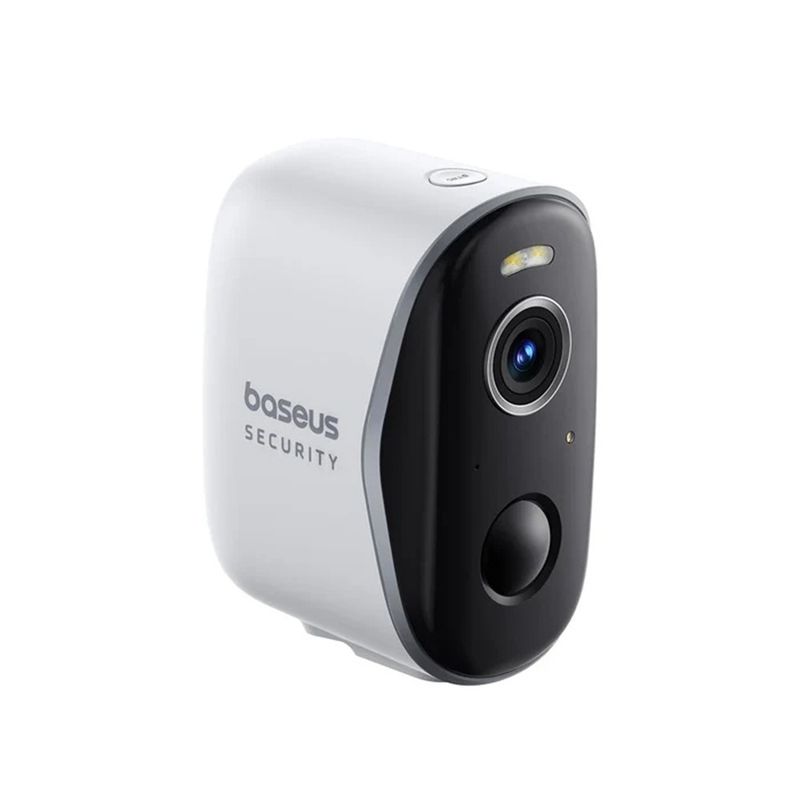 Casa si Gradina - Electrice - Smart Home - Camere de supraveghere - Camera Waterproof de Supraveghere Exterior, 2K, 16GB, 2x Camera Kit - Baseus N1 (S0TW002131) - White - Infinity.ro