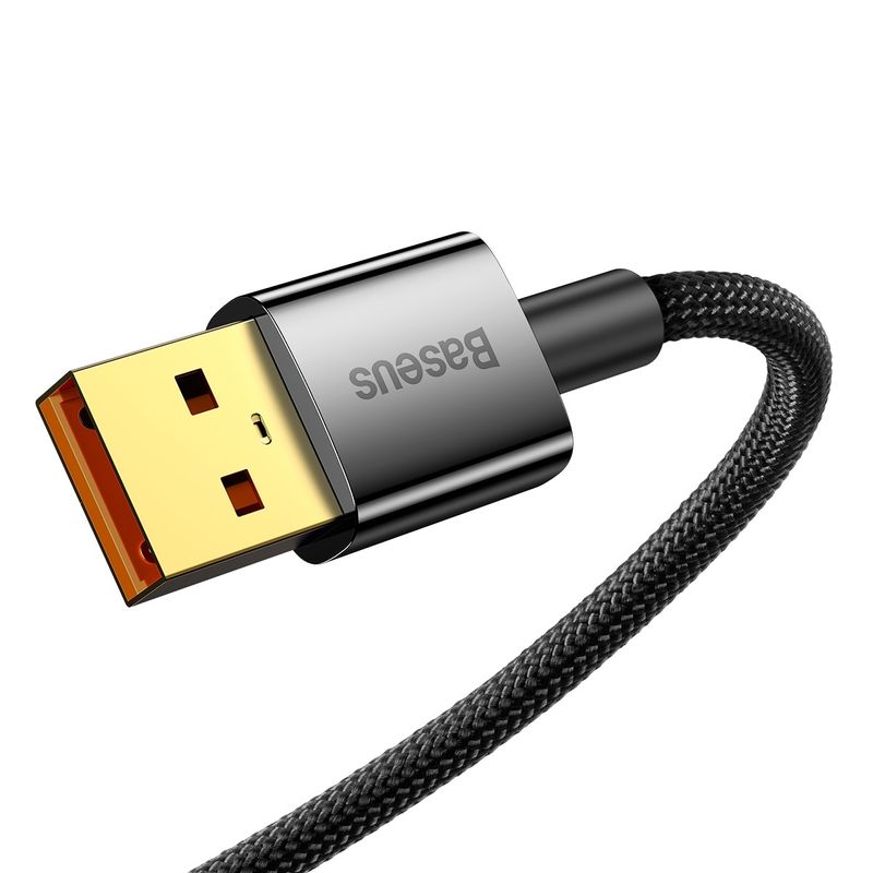 Laptop, Telefoane si Tablete - Telefoane mobile si accesorii - Accesorii Telefoane - Cabluri si adaptoare telefoane - Cablu Baseus Explorer, USB la USB-C, 100W, Fast Charging, 2m, Negru - Infinity.ro