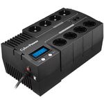 PC, gaming si accesorii - UPS-uri - UPS-uri cu management - UPS CyberPower BR1000ELCD, 1000VA/ 600W, 8 prize Schuko, USB-A, AVR, LCD Display - Infinity.ro