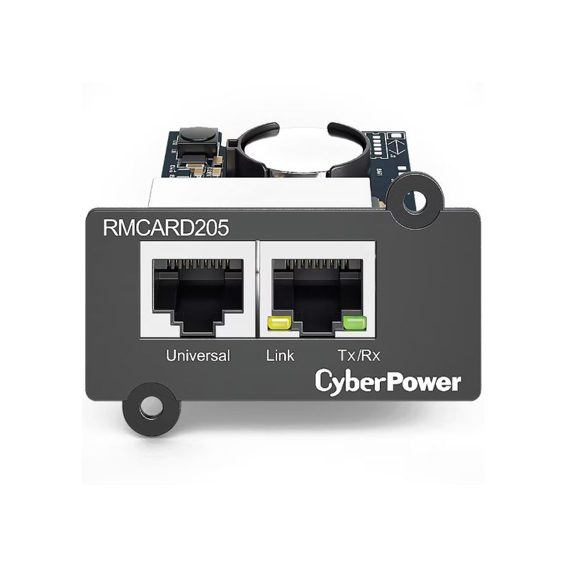 PC, gaming si accesorii - UPS-uri - Accesorii UPS-uri - Adaptor Cyberpower RMCARD205 OR/OLS/PR series, 2 ports RJ45 - Infinity.ro