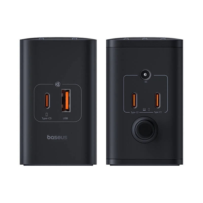 Laptop, Telefoane si Tablete - Laptopuri si accesorii - Accesorii Laptop - Docking stations - Docking Station Baseus Digital GaN Intelligent Desktop 240W Negru - Infinity.ro