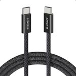 Laptop, Telefoane si Tablete - Telefoane mobile si accesorii - Accesorii Telefoane - Cabluri si adaptoare telefoane - Cablu Anker Zolo USB-C la USB-C, 240W, 1.8m, Negru - Infinity.ro