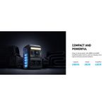 Casa si Gradina - Electrice - Panouri solare si accesorii - Accesorii panouri solare - Kit Statie de alimentare Anker Solix C300X AC cu Panou solar Anker Solix, 60W, portabil - Infinity.ro