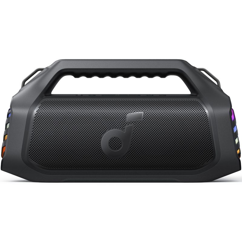 TV, Audio-Video si Foto - Portabile audio - Boxe portabile - Boxa portabila Anker Soundcore Boom 2 Plus, 140W, BassUp 2.0, IPX7, Lumini RGB, Baterie externa, Bluetooth 5.3, Negru - Infinity.ro