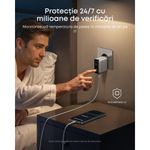 Laptop, Telefoane si Tablete - Telefoane mobile si accesorii - Accesorii Telefoane - Incarcatoare telefoane - Incarcator retea Anker 100W, 2x USB-C, 1x USB-A, Smart-Display, Argintiu - Infinity.ro