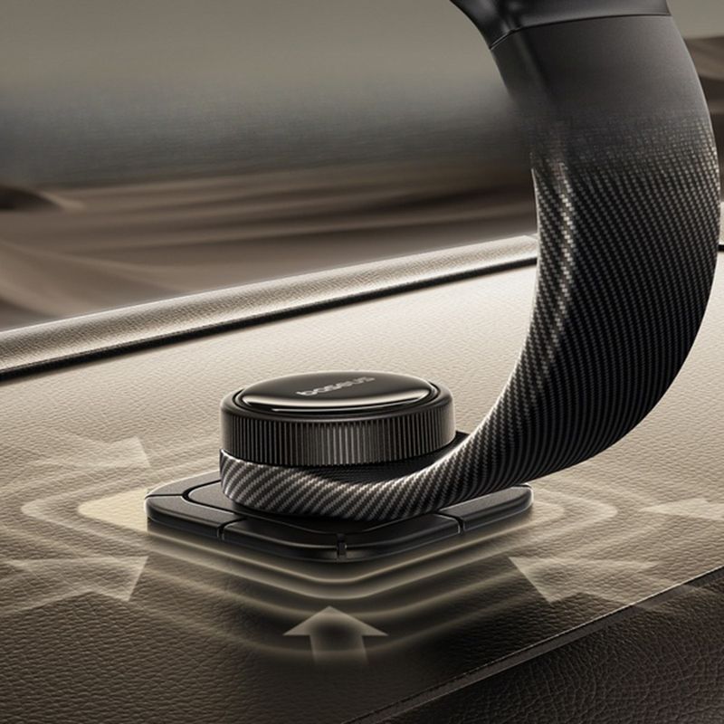Jucarii, Copii si Bebe - Carucioare si articole de transport - Scaune auto copii - Suport pentru Masina cu Magnet - Baseus PrimeTrip C03 Pro (C0013A01) - Black - Infinity.ro