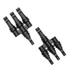 Casa si Gradina - Electrice - Panouri solare si accesorii - Accesorii panouri solare - Cablu conector de incarcare solara Anker Solix MC4 cu 3 porturi Negru - Infinity.ro