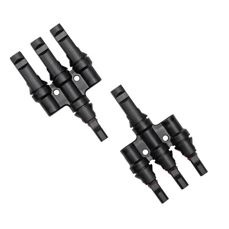 Casa si Gradina - Electrice - Panouri solare si accesorii - Accesorii panouri solare - Cablu conector de incarcare solara Anker Solix MC4 cu 3 porturi Negru - Infinity.ro