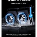 Electronice si Electrocasnice - Aparate frigorifice - Frigidere - Frigider portabil Anker Solix EverFrost 2 Powered Cooler 58L, cu baterie inclusa, Gri - Infinity.ro