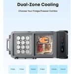 Electronice si Electrocasnice - Aparate frigorifice - Frigidere - Frigider portabil Anker Solix EverFrost 2 Powered Cooler 58L, cu baterie inclusa, Gri - Infinity.ro