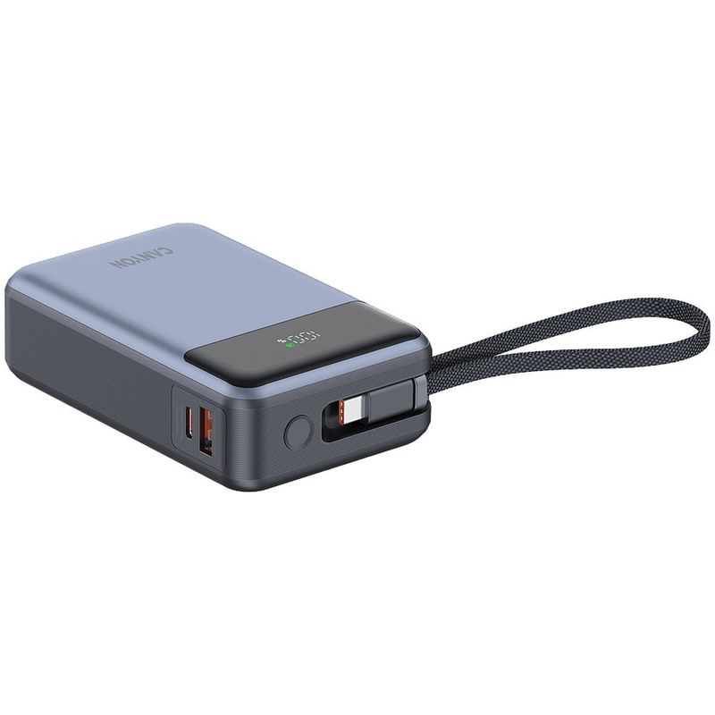 Laptop, Telefoane si Tablete - Telefoane mobile si accesorii - Accesorii Telefoane - Incarcatoare telefoane - Baterie externa CANYON, OnPower 600, 20000 mAh, PD65W, gri inchis - Infinity.ro