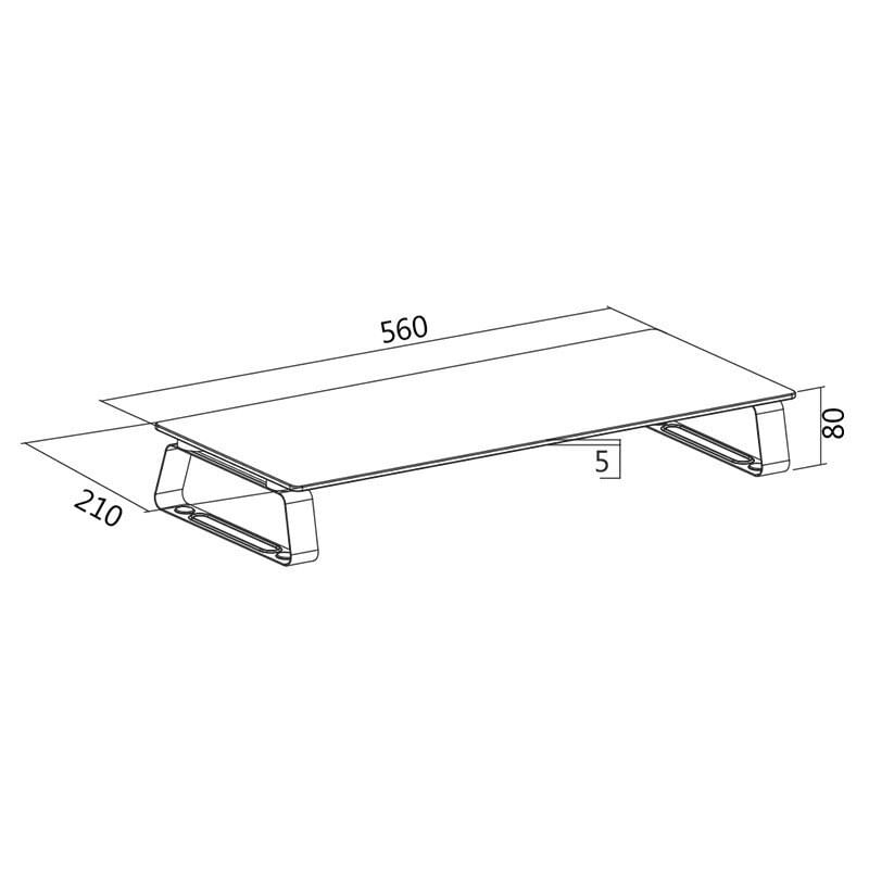 TV, Audio-Video si Foto - Accesorii TV si audio - Suporturi TV - MASUTA TV LOGILINK, pt 1 TV/monitor plat, curbat, diag. max 56 inch, fix, max 20 Kg, "BP0027" - Infinity.ro