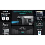 Casa si Gradina - Electrice - Panouri solare si accesorii - Accesorii panouri solare - Statie de alimentare portabila Anker Solix C1000X, 1056Wh, LiFeP04, 1800W, pentru case, camping, autorulote - Infinity.ro