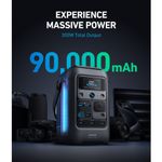 Casa si Gradina - Electrice - Panouri solare si accesorii - Accesorii panouri solare - Kit Statie de alimentare Anker Solix C300X DC cu Panou solar Anker Solix, 60W, portabil - Infinity.ro