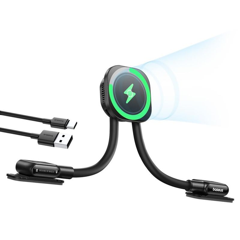 Jucarii, Copii si Bebe - Carucioare si articole de transport - Scaune auto copii - Suport pentru Masina cu Magnet - Baseus PrimeTrip C03s Pro (C0013B01) - Black - Infinity.ro