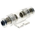 Auto si Moto - Electrice auto - Sigurante si accesorii - Suport sigurana auto audio argintat max. cablu 10mm2 10-80A ACV 30.3801-01S - Infinity.ro