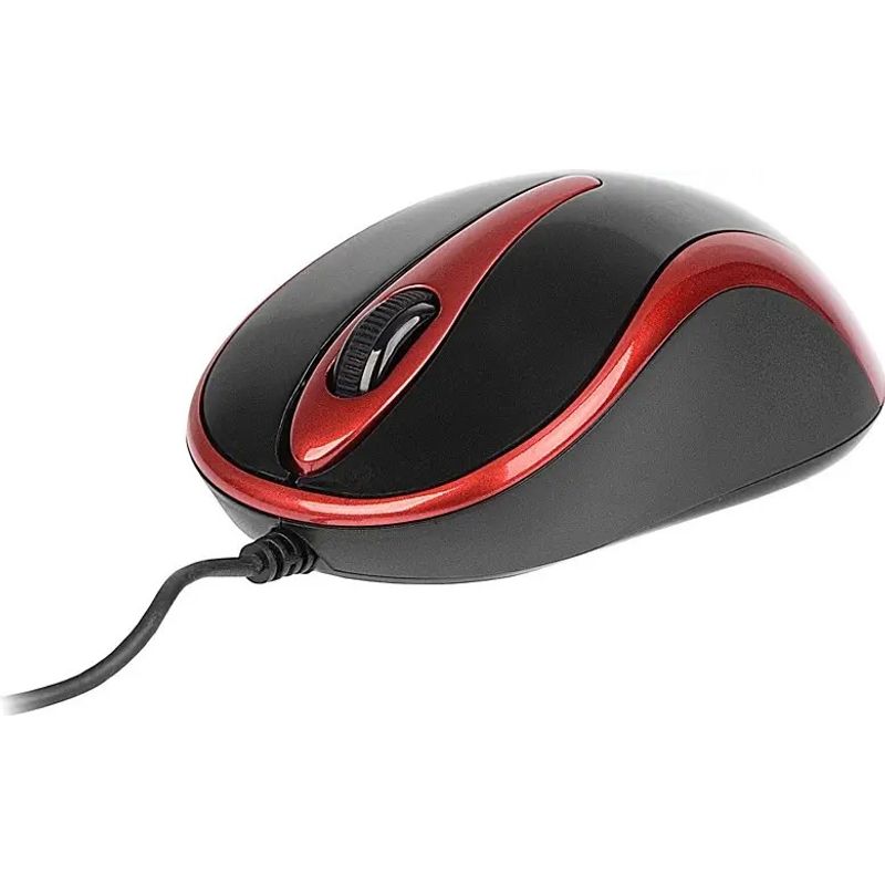 PC, gaming si accesorii - Periferice PC - Mouse - Mouse A4tech N-350-2 cu fir USB optic 1000dpi butoane/scroll 3/1 negru/rosu - Infinity.ro