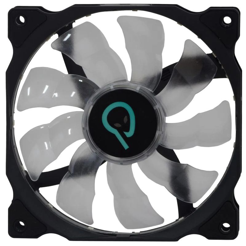 PC, gaming si accesorii - Componente PC - Coolere si Ventilatoare PC - Ventilator SPACER PC Silent 120x120x25 mm BLUE light Hydraulic Bearing 34CFM 3-pin SPFC-120-3P-BL - Infinity.ro