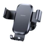 Laptop, Telefoane si Tablete - Telefoane mobile si accesorii - Accesorii Telefoane - Suport si docking telefoane - Suport auto Baseus Metal Age Gravity C40478701123-00 fixare in grilaj ventilatie negru - Infinity.ro