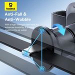 Laptop, Telefoane si Tablete - Telefoane mobile si accesorii - Accesorii Telefoane - Suport si docking telefoane - Suport auto Baseus Metal Age Gravity C40478701123-00 fixare in grilaj ventilatie negru - Infinity.ro