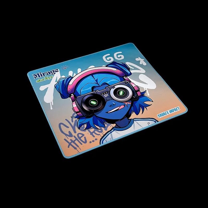 PC, gaming si accesorii - Periferice PC - Mouse - Mouse PAD A4TECH BP-45W Nyx Mirage gaming Bloody cauciuc si material textil 454x400x5mm imagine - Infinity.ro