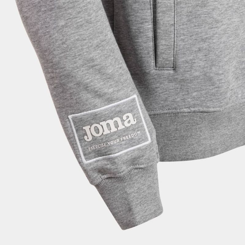 Sport si Outdoor - Echipament Sportiv - Imbracaminte sport - Hanorace sport - Hanorac barbati Joma Urban Street gri M - Infinity.ro