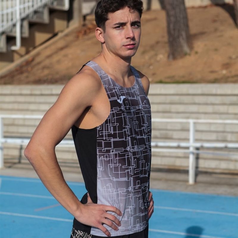 Sport si Outdoor - Echipament Sportiv - Imbracaminte sport - Maiouri sport - Maiou sport barbati Joma Elite negru S - Infinity.ro
