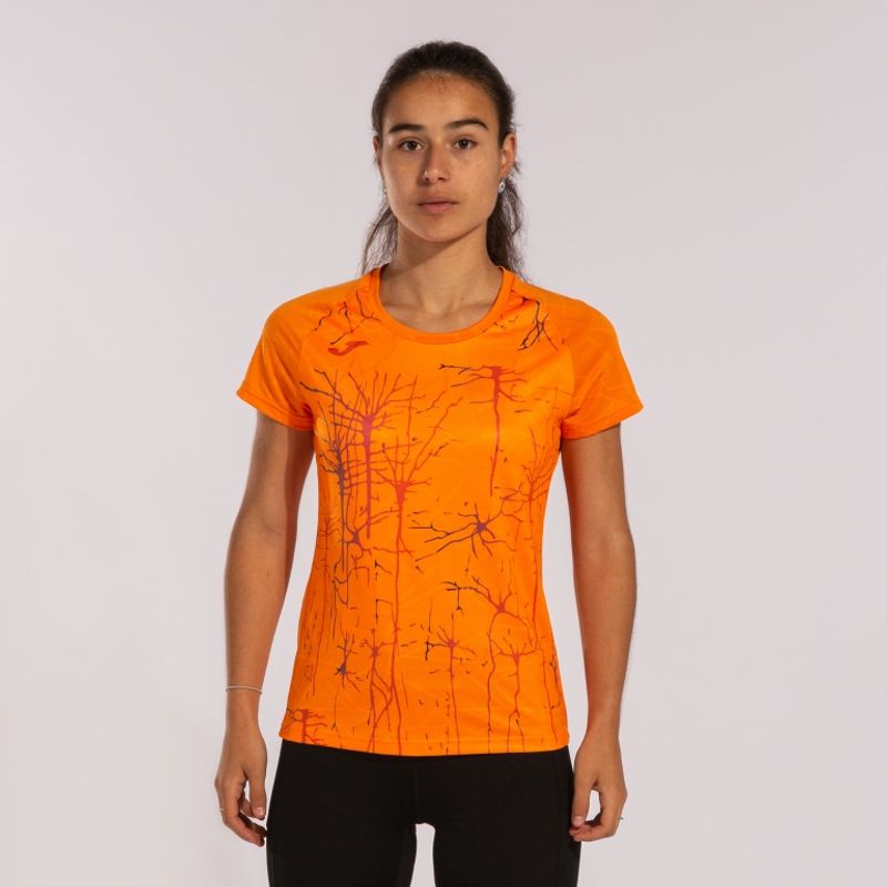 Sport si Outdoor - Echipament Sportiv - Imbracaminte sport - Tricouri sport - Tricou femei Joma Elite IX portocaliu M - Infinity.ro